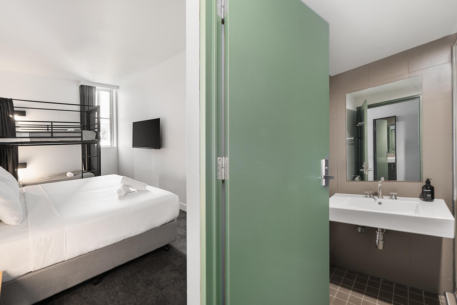 Habitación Plus 2 con baño - 1 cama extragrande